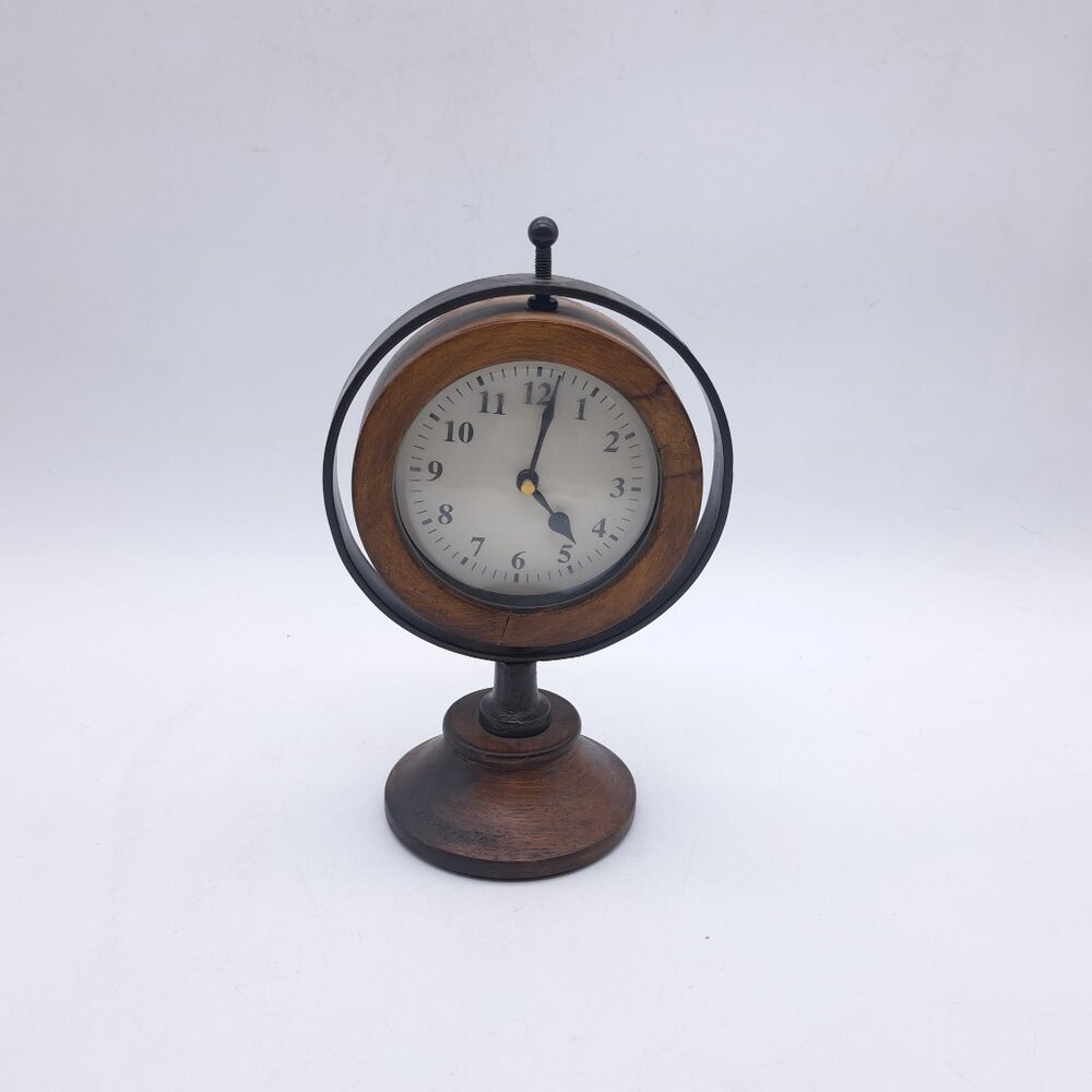 Swivel Clock by Hosley International